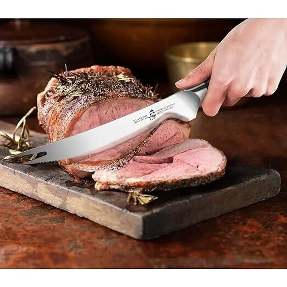TUO Black Hawk BBQ Knife 8 inch Meat Carving Knife